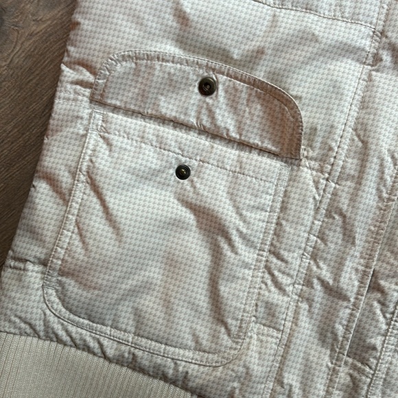 ❄️Goose DOWN Eddie Bauer Women’s Vest Fur Collar Removable Hood Small Puffer - Picture 6 of 13